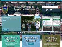 Tablet Screenshot of apaxtla.guerrero.gob.mx